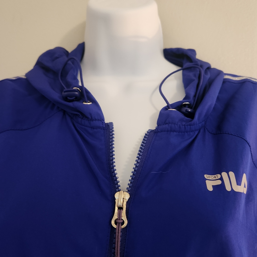 Fila Blue Running Jacket Performance Material - image 2